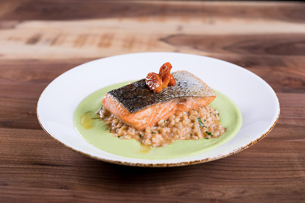 salmon dinner